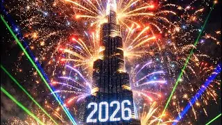 New year eve at Burj Khalifa #burjkhalifa #dubai #mall #emaareny2026#2026  