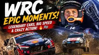 Wrc rally racing EPIC Moments! Legendary Cars, Big Speed & Crazy Action 🔥🏁 4K