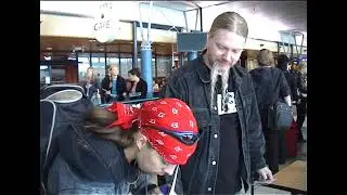 Marco & Jukka After &ldquo;Nightwish - Live In Hell&rdquo; / Signing autographs at TRD Airport (2005)