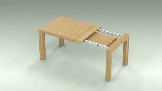 SERIES T59 經典伸展桌五金-延展桌滑軌