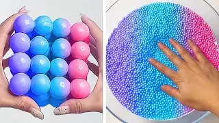 Удовлетворяющая слизь ASMR | Расслабляющее видео слизи # 767