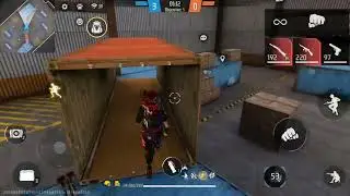 Lone Wolf Mode Domination 😈 | Free Fire 1v1 Gameplay