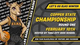Lady Elks Basketball | Copper State Championship Round One v Tuba City - 2/10/2026 at 2:30pm