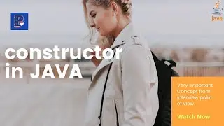 Constructors in Java | Use of Constructors | Types of Constructors (with example) || opps concepts