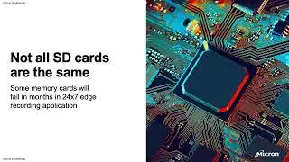 Micron High AI Workload Support and High Performance Bring Edge Storage Advantages in Video Security