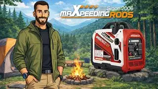 maXpeedingrods MXR2400 GT2400 Watt Portable Inverter Generator - Ultra-light (5kg / 33 lbs)