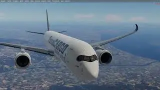 AIRBUS A350-1000F P3DV5.4 TEST FLIGHT