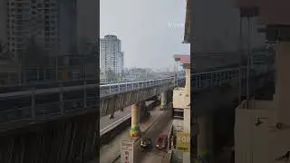Kochi Metro Rail . Kochi . Kerala