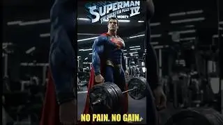 Clark Kent Pretends to Be Weak at the Gym | Superman IV #superman