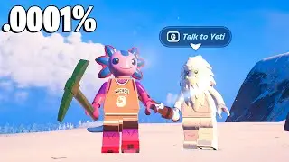 Я нашел САМОГО РЕДКОГО жителя в Lego Fortnite..
