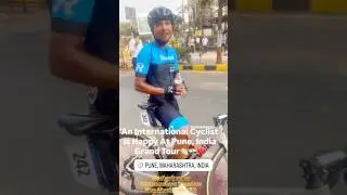 International Cycling Race at PCMC | Pune Grand Tour 2026 #shorts #cycling #youtuber #youtubeshorts