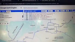 TUTORIAL MELAKUKAN ANALISIS ELEVATION MODEL AND SLOPE (GEE)