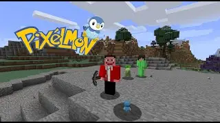 Pixelmon Let's Play - Episode 2 - My First Battle!
