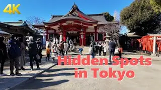 【4K】Walking from Oimachi Station to Shinagawa Station via Shinagawa Shrine - Tokyo Japan