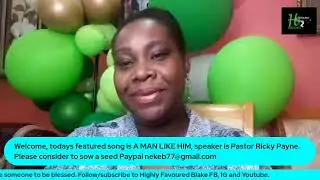 Song And Word with Pastor Ricky Payne