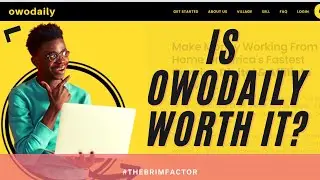 Посмотрите это, прежде чем регистрироваться на OWODAILY