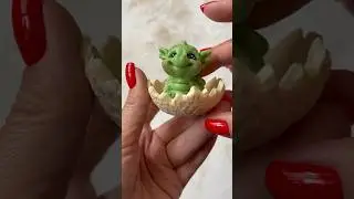 LITTLE  Green DRAGON  #dragon #soap #diy #shorts