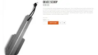 DutchWare Gear Deuce Scoop (cathole trowel) Review