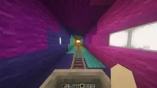 Llamascape Minecraft Event (roller coaster)