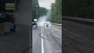 Crazy mustang cobra BURNOUT #cobra #svt #terminatorcobra