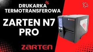 NAJSZYBSZA DRUKARKA TERMOTRANSFEROWA DO ETYKIET, ZARTEN N7 PRO 300DPI, INSTRUKCJA MONTAŻU MATERIAŁÓW