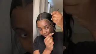 HD Lace frontal melted! Amazon human hair wig#shorts #hdlacewig #wiginstall #gluelesswig #amazonwig