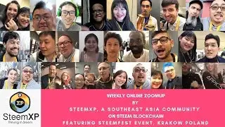 SteemXP Weekly ZoomUP Feat. SteemFest 3 Krakow, Poland