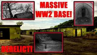 COLD WAR R.A.F Bomb Depot + W.W.2 AIRFIELD RUINS