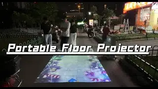 How to Use an Interactive Floor Projector | Movable Projection Mapping & Games (2025)