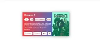Movie Card Tutorial Using HTML & CSS