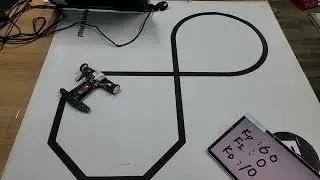 Kp = 60, Ki = 0, Kd = 10 Line Tracer Test