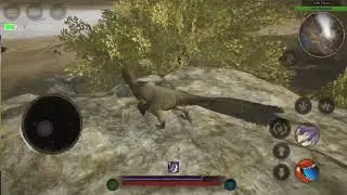 Growing a Achillobator on the official servers ||Path of Titans||