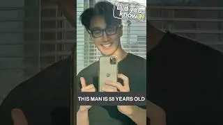 This man is 58 years old!!
