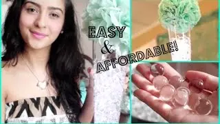 DIY Floral Centerpiece For Your Quinceañera, Wedding, Party, etc!