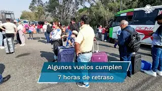 Cancelan en Aeropuerto de Oaxaca vuelos nacionales e internacionales por bloqueo de normalistas