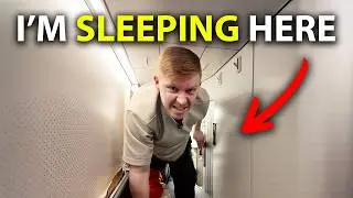 I Slept on a CAPSULE HOTEL Sleeper Train
