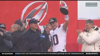 NFL on CBS 2025-'26 | AFC Championship: Patriots vs. Broncos Postgame + Trophy Presentation