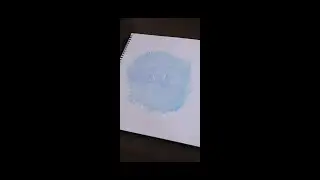 How To Make A Blue Background By Scribbling | How To Draw A Heart | Ideas Are Everywhere #shorts