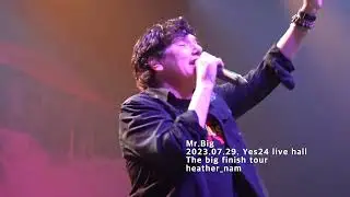 Mr.Big - Take cover (2023 미스터빅 내한공연)