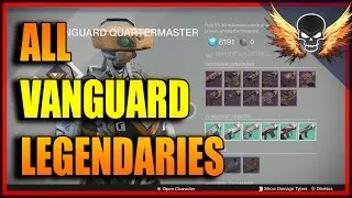 All Vanguard Legendary Weapons | The Taken King