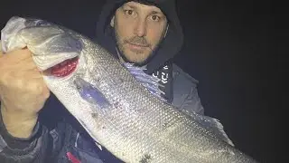 Spigole in foce al Garigliano 1Parte