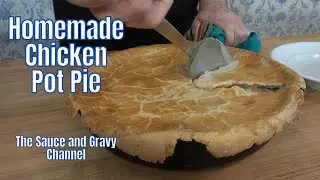 Homemade Chicken Pot Pie Recipe With Homemade Gravy | Easy Classic Chicken Pot Pie From Scratch