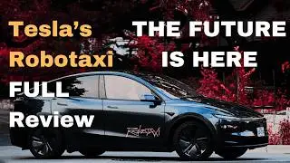 Tesla Robotaxi REVEAL in Austin | Full Review of Riders Experience