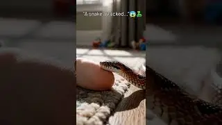 Cat Saves Baby from Snake 😱 | Emotional Animal Hero Story#CatHero#BabySaved#SnakeAttack#animals
