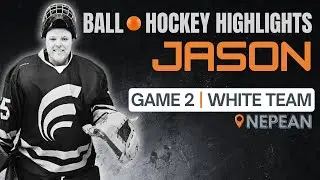 Jan 5, 2026 | Nepean Mon Ball Hockey | Game 2 &bull; White | Jason (G)