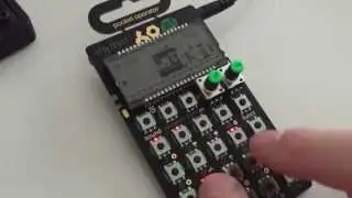 PO-12 rhythm prototype Teenage Engineering x Cheap Monday
