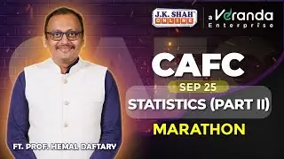 CAFC Statistics Shot Part 2 | Quick Concepts by Prof. Hemal Sir #cafoundation 