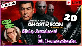 🔴Ghost Recon Wildlands 🔥#20 -  Ricky Sandoval e El Comandante miss&otilde;es ! (AO VIVO) 🎮 | LIVE
