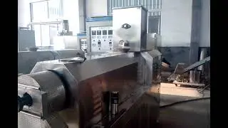 Best selling Twin Screw Extruder Artificial Fortified Rice Making Processing Machine