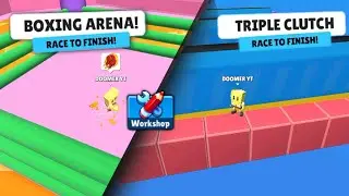 TOP ELIMINATION WORKSHOP MAPS! STUMBLE GUYS